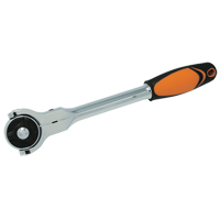 Quick-Release Swivel Ratchet Wrench, 3/8" Drive, Cushion Grip Handle Sécurité Médic