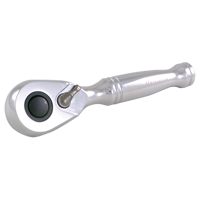 Stubby Quick-Release Ratchet Wrench, 3/8" Drive, Plain Handle Sécurité Médic