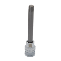 Longue douille &agrave; embout, Torx, T15 x 3,62" lo, Prise 3/8" Sécurité Médic