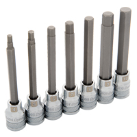 Long Metric Socket Set, 7 Pcs Sécurité Médic