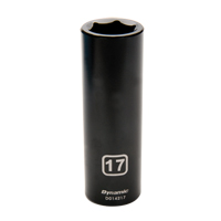 Metric Socket, Impact, 8 mm, 1/2" Drive, 6 Points, Deep Sécurité Médic