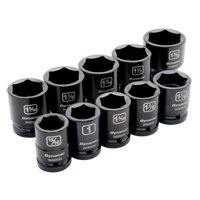 SAE Socket Set, 10 Pcs, Impact, 3/4" Drive Size Sécurité Médic