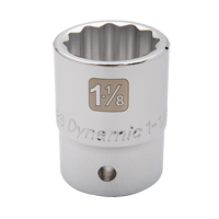 SAE Socket, 7/8", 3/4" Drive, 12 Points Sécurité Médic