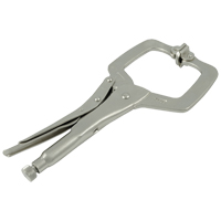 Locking Clamp Pliers with Swivel Pads, 6" Length, C-Clamp Sécurité Médic