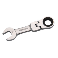 Metric Stubby Flex-Head Ratcheting Wrench Sécurité Médic