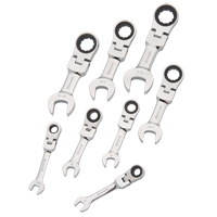Stubby Wrench Set, Combination, 8 Pieces, Imperial Sécurité Médic