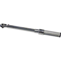 Micro-Adjustable Fixed-Head Torque Wrench, Click, 3/8" Square Drive, 10 - 100 ft-lbs. Sécurité Médic