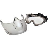 Capstone&reg; Shield Safety Goggles with Removable Faceshield, Clear Lens, Anti-Fog, Direct/Closed Vent Sécurité Médic