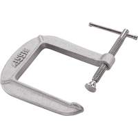 Light-Duty C-Clamp, 3" (76 mm) Capacity, 4-1/2" (114 mm) Throat Depth Sécurité Médic