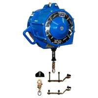 Descendeur DBI-SALA Rollgliss, 200' lo, cordage C&acirc;ble en acier inoxydable Sécurité Médic