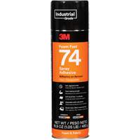 Foam Fast 74 Spray Adhesive, Clear, Aerosol Can Sécurité Médic