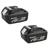 Battery, Lithium-Ion, 18 V, 4 A Sécurité Médic