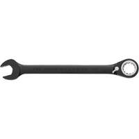 Reversible Combination Ratchet Wrench, 4/6/12 Point, 1-1/8", Black/Chrome Finish Sécurité Médic