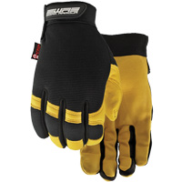 Flextime Water Resistant Gloves, Grain Goatskin Palm, Size Large Sécurité Médic