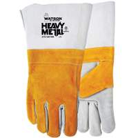 Cow Town Flame-Resistant Gloves, Split Cowhide, Size Large Sécurité Médic