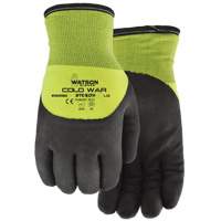 Stealth Cold War Thermal Gloves, Large, Foam Nitrile Coating Sécurité Médic