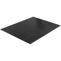 Wide Rib Matting, Runner, 4' x 75' x 1/8", Black Sécurité Médic