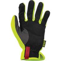 FastFit&reg; High-Visibility Work Gloves, Synthetic Palm, Size Medium/9 Sécurité Médic