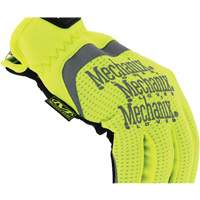 FastFit&reg; High-Visibility Work Gloves, Synthetic Palm, Size Medium/9 Sécurité Médic