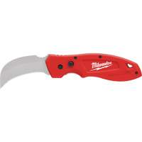 FastBack Hawk Bill Folding Knife, 2-1/4" Blade, Stainless Steel Blade, Plastic Handle Sécurité Médic