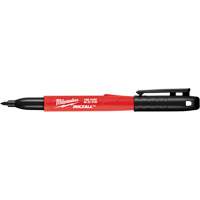 Inkzall Marker, Black, Fine Tip Sécurité Médic