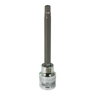 Long SAE Bit Socket, 7/32" x 3-5/8" L, 3/8" Drive Sécurité Médic