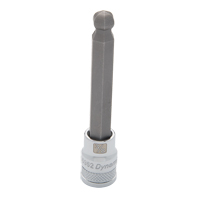 Long SAE Bit Socket, 3/8" x 3-5/8" L, 3/8" Drive Sécurité Médic
