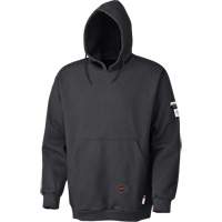 335 Flame-Resistant Pullover Hoodie, Men's, Large, Black, 22 cal/cm² Sécurité Médic