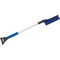 Brosse &agrave; neige tr&egrave;s longue, lame Polypropyl&egrave;ne, 34" Longueur, Bleu Sécurité Médic