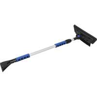 Snow Brush, Telescopic, EVA Foam Blade, 48" Long, Black/Blue Sécurité Médic