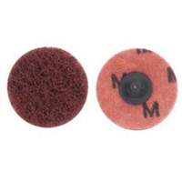 PowerLock&reg; Abrasotex Buffing Disc, 4" Dia., Medium Grit, Aluminum Oxide Sécurité Médic