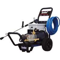 Hot & Cold Water Pressure Washer with Time Delay Shutdown, Electric, 1900 PSI, 4 GPM Sécurité Médic