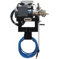 230V Wall Mounted Hot & Cold Water Pressure Washer, Electric, 1900 PSI, 4 GPM Sécurité Médic
