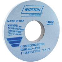 Tool Room Wheel, Type 01, Ceramic Alumina, 14" x 1-1/2" Sécurité Médic