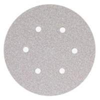 Paper Hook & Loop Vacuum Discs, 6" Dia., 280 Grit, Aluminum Oxide, B-Weight Sécurité Médic