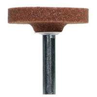 Vitrified Bond Mounted Points, W235, Aluminum Oxide, 1-1/2" Dia., 1/4" L, 60 Grit Sécurité Médic