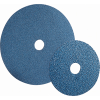 Disques en fibre BlueFire F826P, Alumine de zirconium, 24, 7" Dia x 7/8" Arbre Sécurité Médic