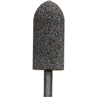 Norzon&reg; Resin Bond Mounted Points, A11, Zirconia Alumina, 7/8" Dia., 2" L Sécurité Médic