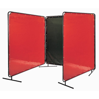 Welding Screen and Frame, Olive, 6' x 6' Sécurité Médic