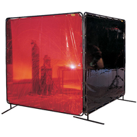 Welding Screen and Frame, Olive, 6' x 6' Sécurité Médic