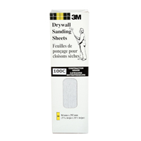 Tri-M-ite Fre-Cut Die -Cut Drywall Sheet, 11-1/4" x 3-5/16", 100 Grit, Silicon Carbide Sécurité Médic