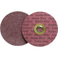 Scotch-Brite Roloc Surface Conditioning Disc, 2" Dia., Medium Grit, Aluminum Oxide Sécurité Médic