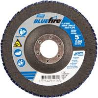 Bluefire Flap Disc, 5" x 7/8", Type 29, 40 Grit, Zirconia Alumina Sécurité Médic