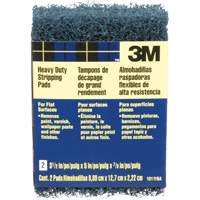 Tampons de d&eacute;capage pour gros travaux, Oxyde d'aluminium, 3-1/2" x 5", Grain Cors&eacute; Sécurité Médic