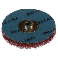 Disque HS de polissage et de brossage &agrave; changement rapide Standard Abrasives, 2" dia., Grain Tr&egrave;s fin, Oxyde d'aluminium Sécurité Médic
