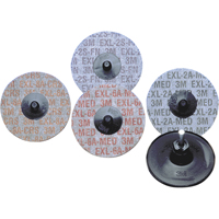 Produits Buff & Blend - Meules homog&egrave;nes EXL Roloc Scotch-Brite, 2" x Grain de 2S Sécurité Médic