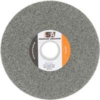 Meule &agrave; usage g&eacute;n&eacute;ral Standard Abrasives, 6" x 1", Arbre de 1", Carbure de silicium Sécurité Médic