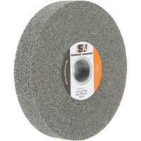 Meule &agrave; usage g&eacute;n&eacute;ral Standard Abrasives, 6" x 1", Arbre de 1", Carbure de silicium Sécurité Médic
