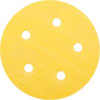Gold Reserve A296 Paper H&L Vacuum Disc, 5" Dia., 320 Grit, Aluminum Oxide, C-Weight Sécurité Médic