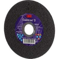Disque de coupe Cubitron 3, 5" x 9/32", Arbre de 3/8", Type 41 Sécurité Médic